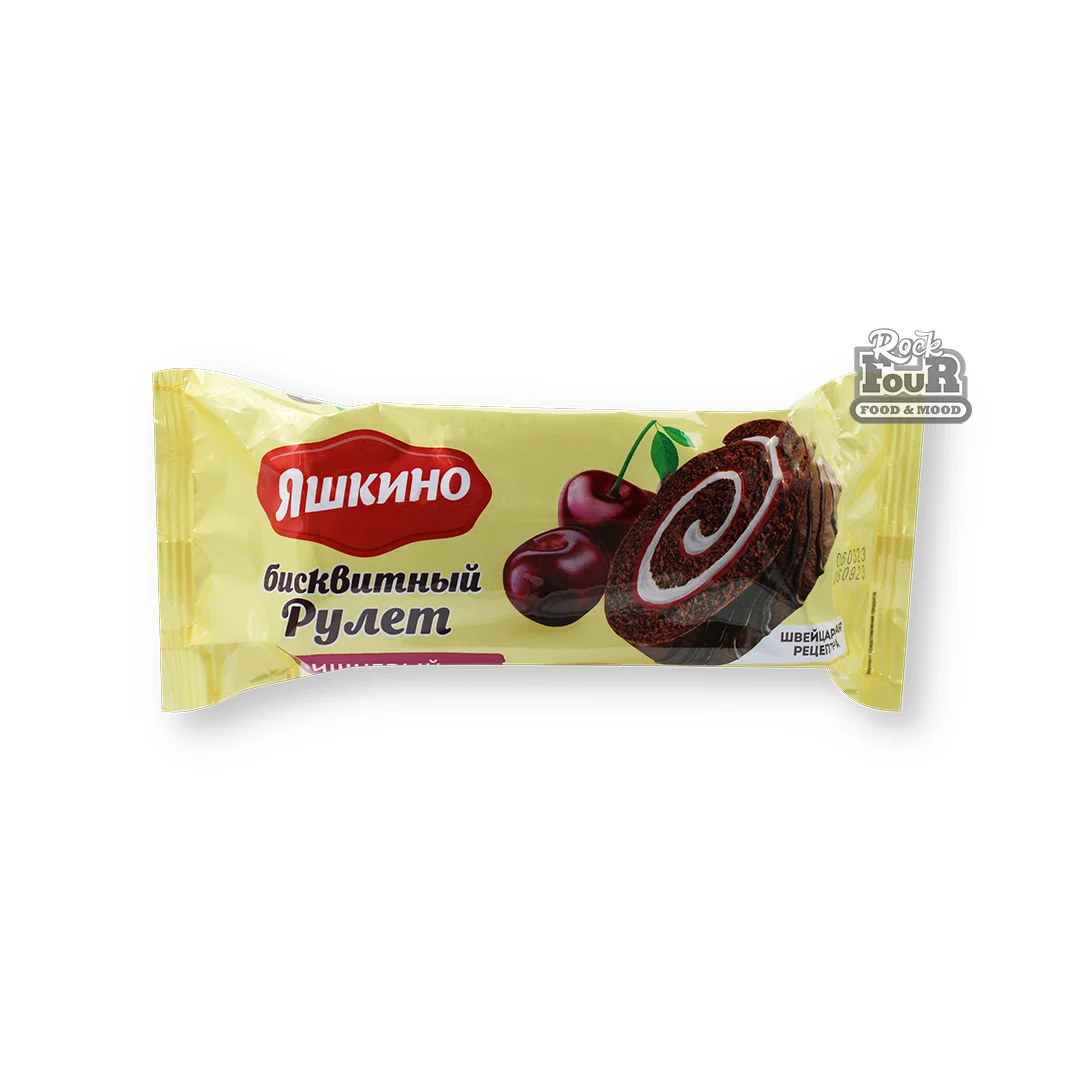 Biscuit roll "Yashkino" cherry 200g